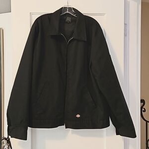 Dickies mens black jacket size XLT